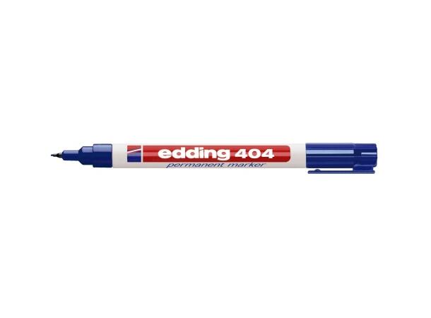 Merkepenn Edding 404 blå 